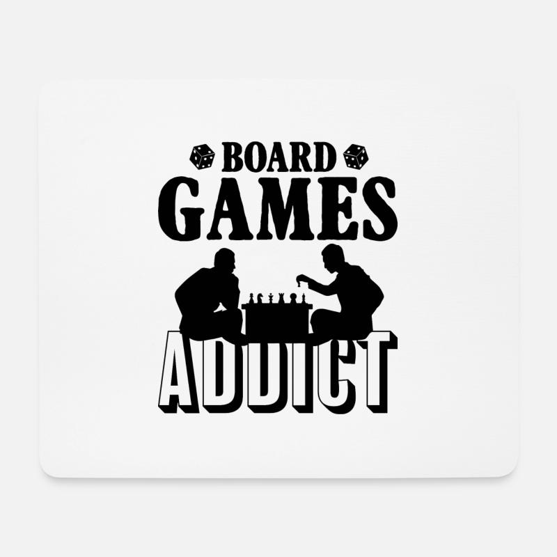 Addicted2 - Mouse Pad (horizontal) - white