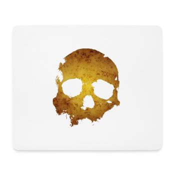 Skull - Mouse Pad (horizontal) - white - Front