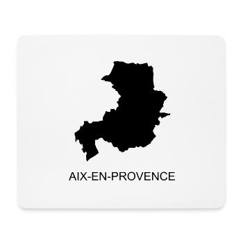 Aix en Provence - Mousepad (Querformat) - Weiß - Vorne