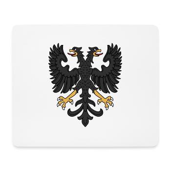 Double eagle - Mouse Pad (horizontal) - white - Front