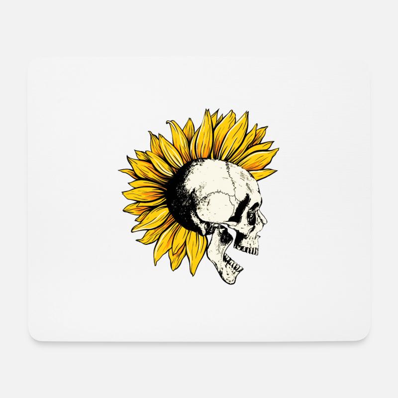 Punk ist tot - Mousepad (Querformat) - Weiß