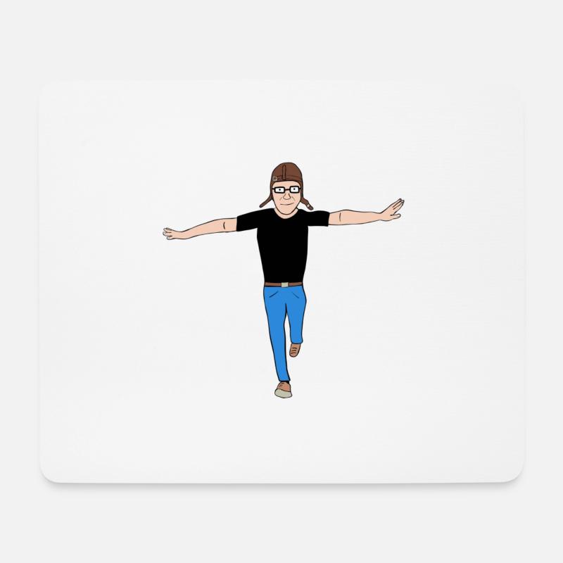 Inspire - Mousepad (Querformat) - Weiß