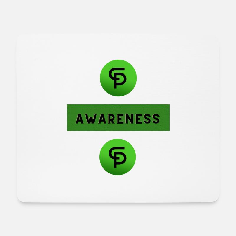 CP awareness - Mouse Pad (horizontal) - white