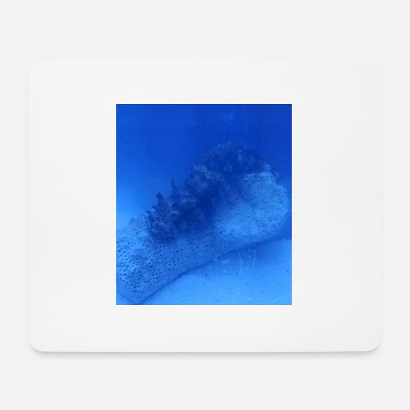 Sea roller - Mouse Pad (horizontal) - white