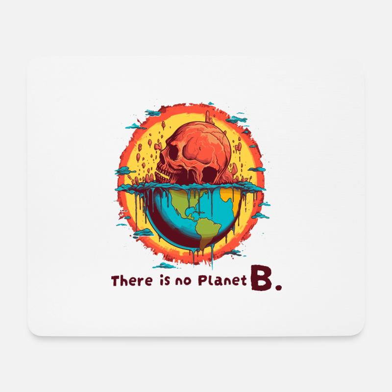 Earth Dying - Mouse Pad (horizontal) - white