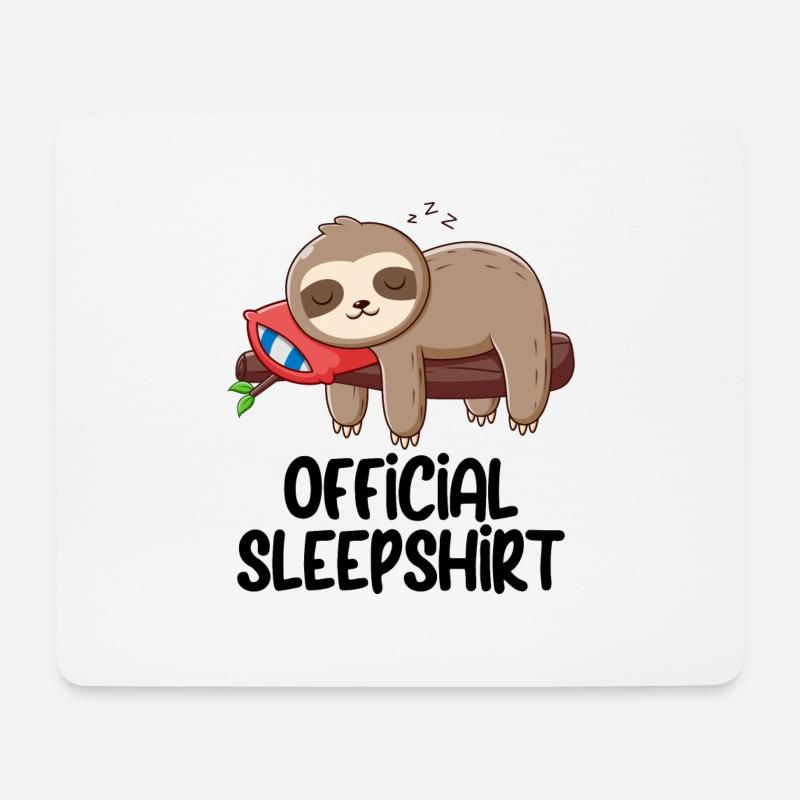 Funny Picture Funny Humor Gift Idea - Mouse Pad (horizontal) - white