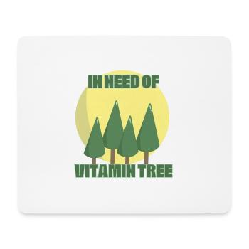 Vitamin Tree - Mouse Pad (horizontal) - white - Front