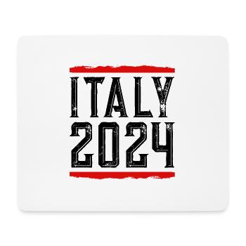 Italy 2024 - Mouse Pad (horizontal) - white - Front