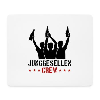 Junggesellenabschied Crew Jga Junggesellen - Mousepad (Querformat) - Weiß - Vorne