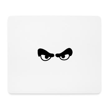 Cartoon Augen Comic - Mousepad (Querformat) - Weiß - Vorne