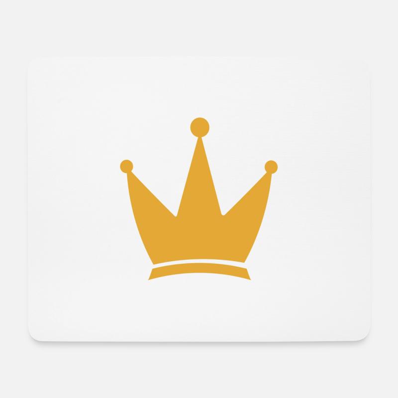 Crown, crown - Mouse Pad (horizontal) - white