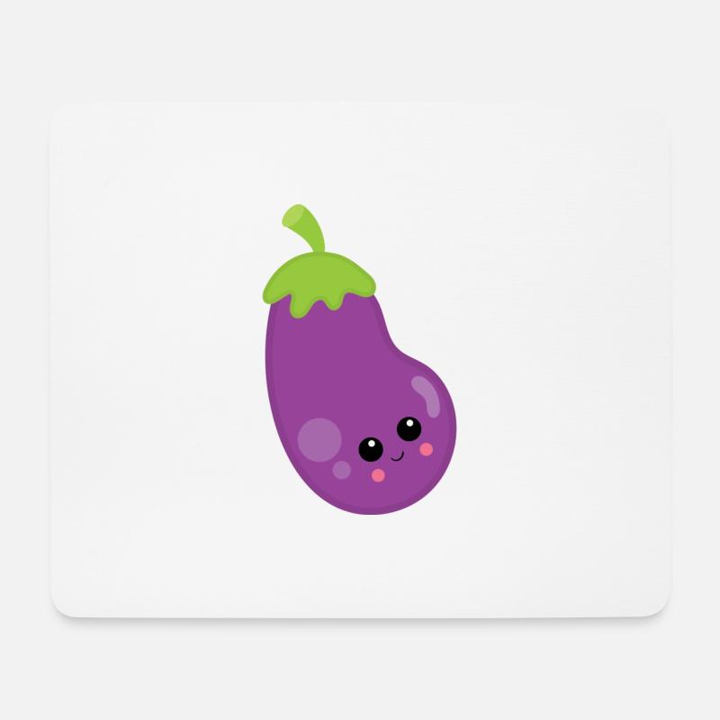Gemüse - Mousepad (Querformat) - Weiß