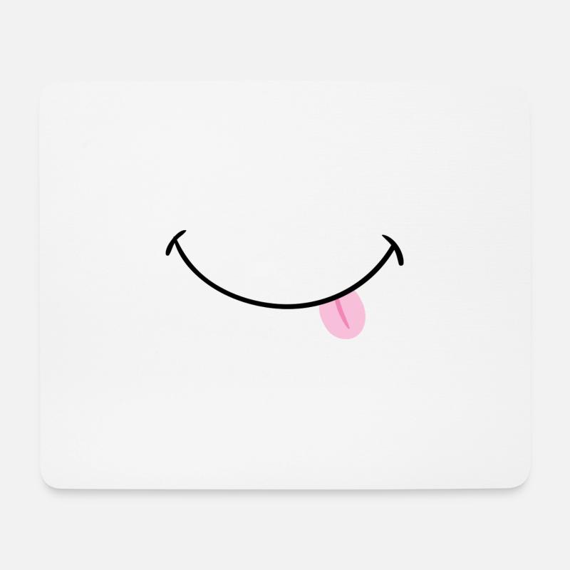 Fun - Mousepad (Querformat) - Weiß