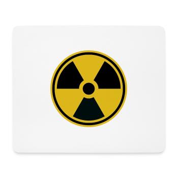 Radioaktiv - Mousepad (Querformat) - Weiß - Vorne