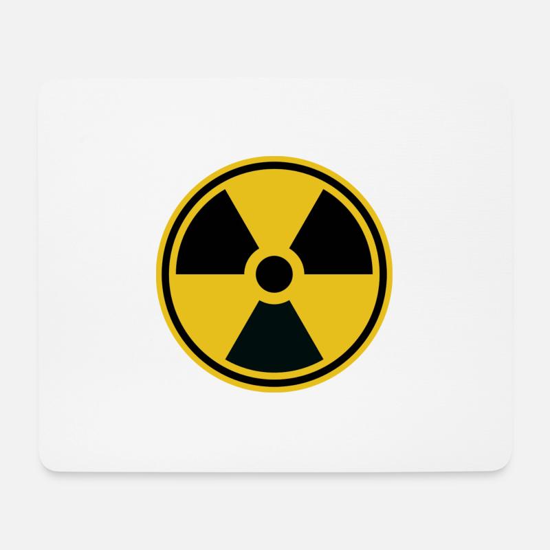 Radioactive - Mouse Pad (horizontal) - white