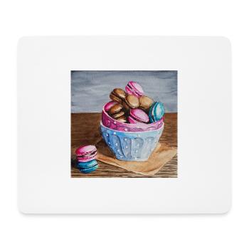 Yummy - Mousepad (Querformat) - Weiß - Vorne
