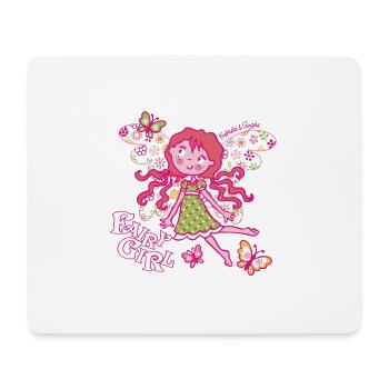 Fairy Girl - Mouse Pad (horizontal) - white - Front