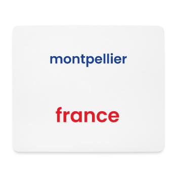 Montpellier Souvenir Frankreich Illustration - Mousepad (Querformat) - Weiß - Vorne