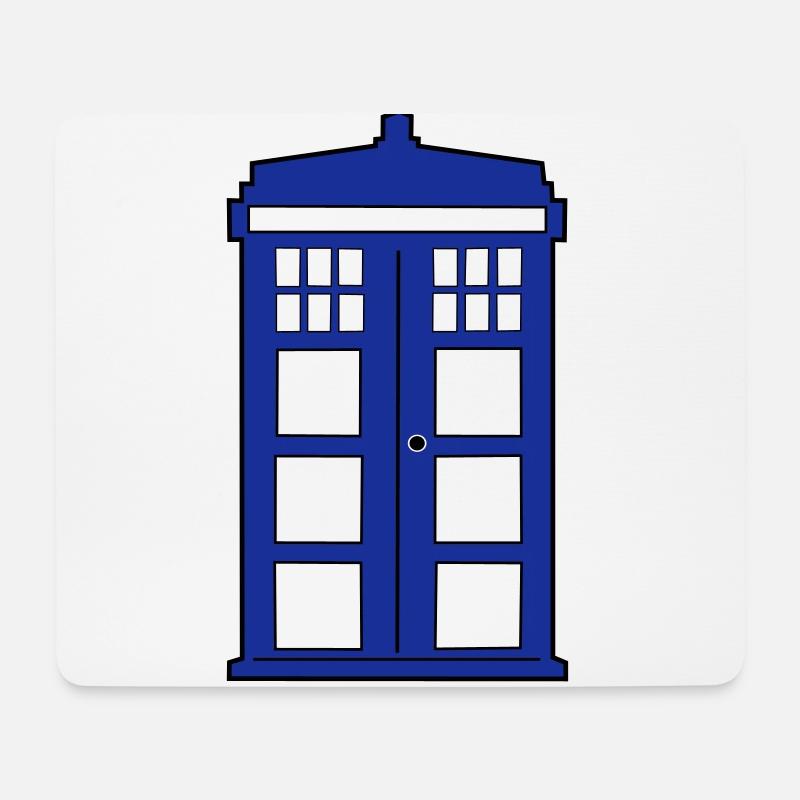 BlueBox - Mouse Pad (horizontal) - white