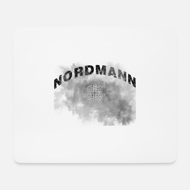 nordmann - Mousepad (Querformat) - Weiß