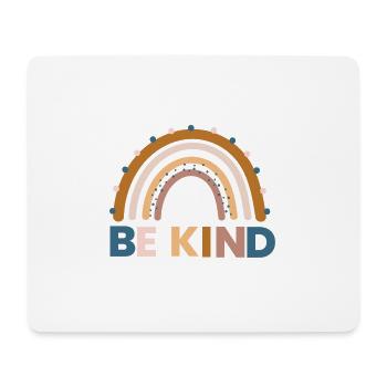 Be kind funny shirt - Mouse Pad (horizontal) - white - Front