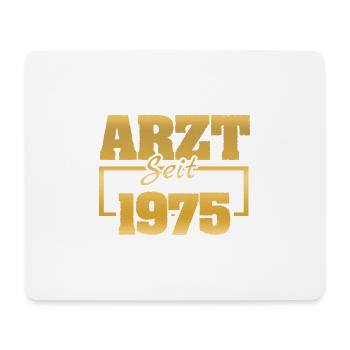 Docteur 1975 - Tapis de souris (format paysage) - blanc - Devant