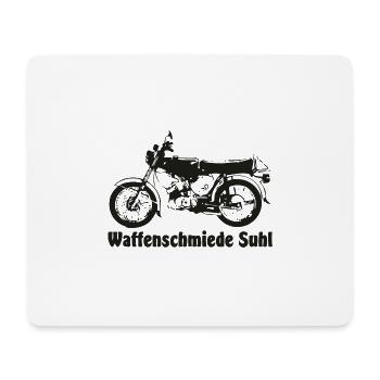 Simson S51 Waffenschmiede - Mousepad (Querformat) - Weiß - Vorne