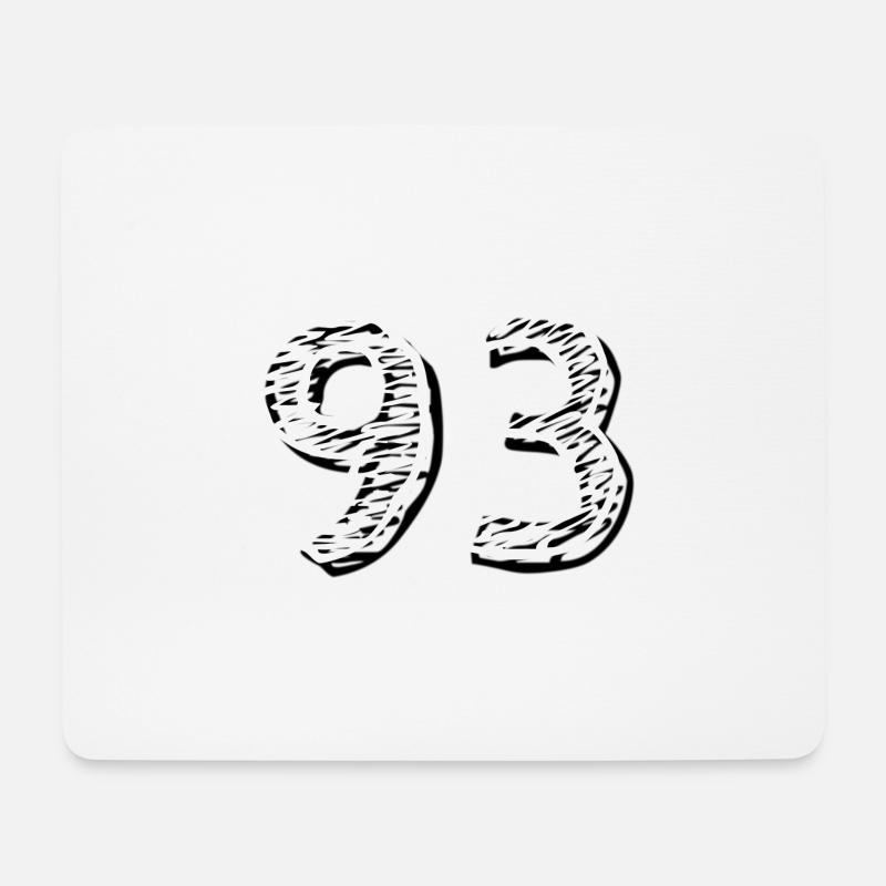Ausgabe 93 MT INC BLEISTIFT - Mousepad (Querformat) - Weiß