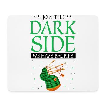 Bagpipes for pipers and Scots - Mouse Pad (horizontal) - white - Front