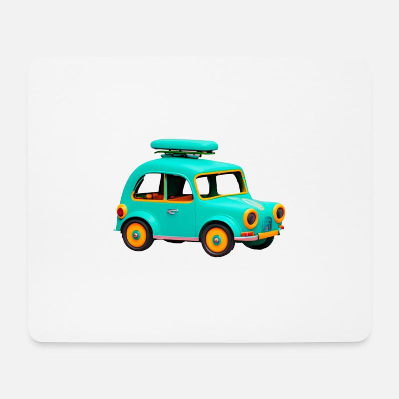 ab in den Urlaub - Mousepad (Querformat) - Weiß