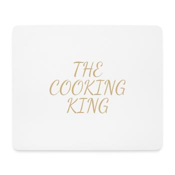 The Cooking King Design - Mouse Pad (horizontal) - white - Front