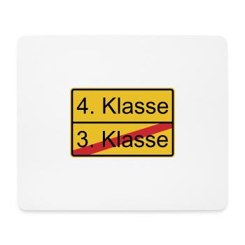 4. Klasse nicht 3. Klasse - Mousepad (Querformat) - Weiß - Vorne