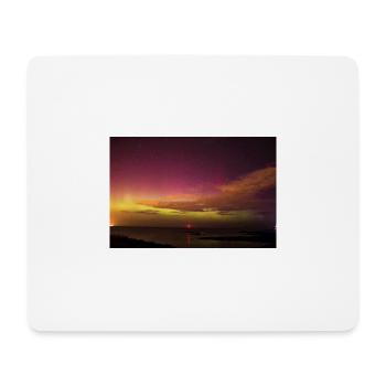 northern lights - Mouse Pad (horizontal) - white - Front