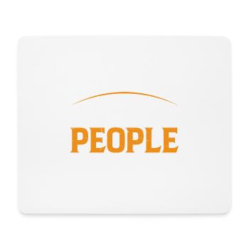 I See Dumb People 21 - Mousepad (Querformat) - Weiß - Vorne