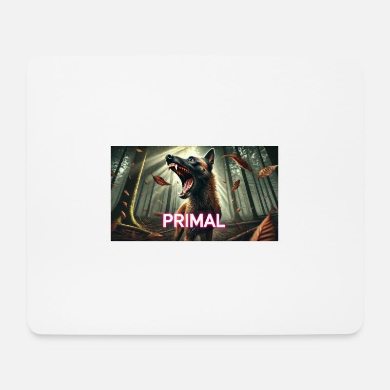 Primalinois² - Mouse Pad (horizontal) - white