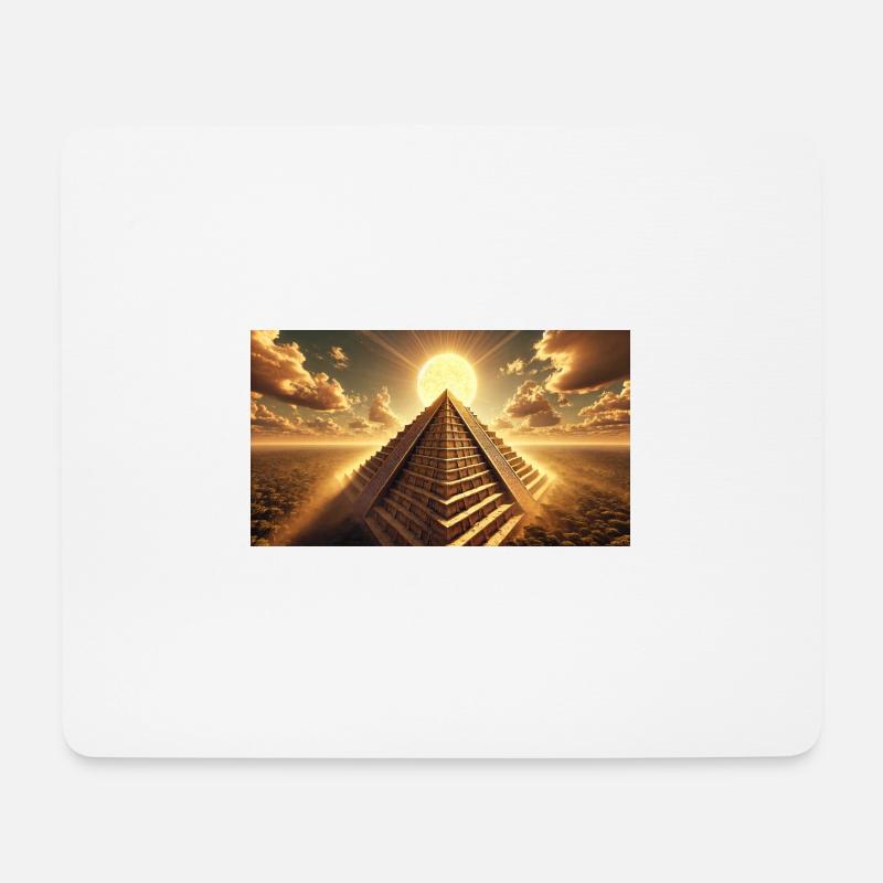 Hochkultur der Zukunft (B) - Mousepad (Querformat) - Weiß