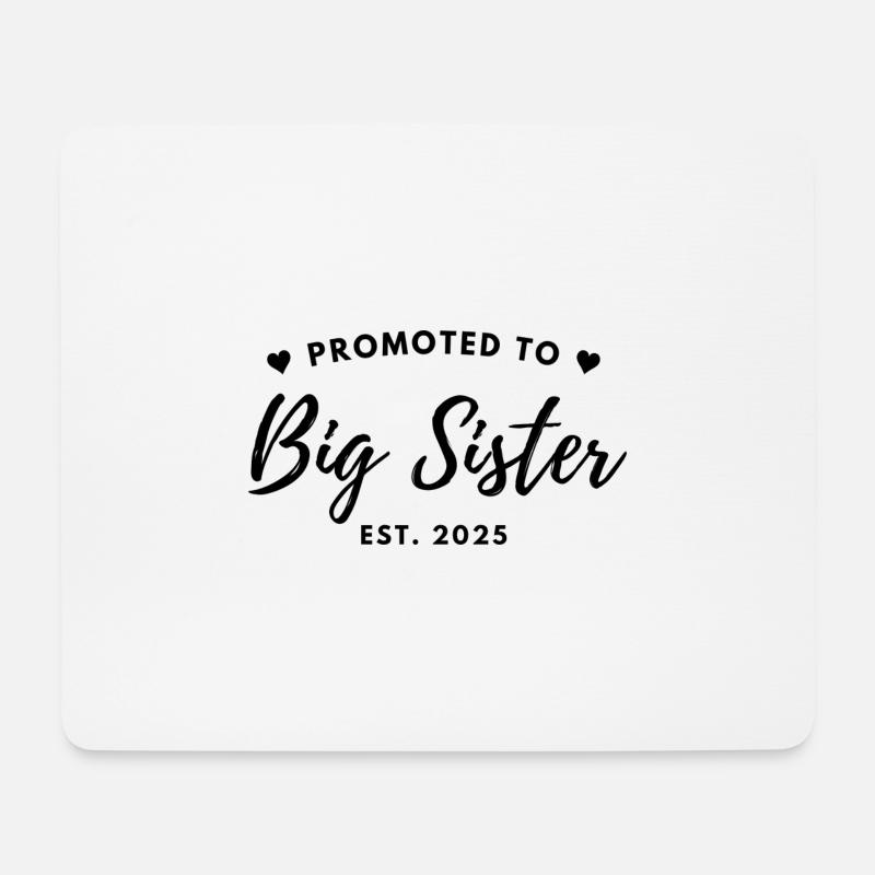 Big Sister 2025 - Mouse Pad (horizontal) - white