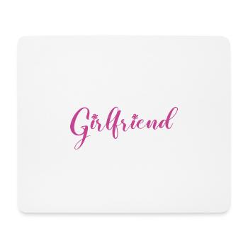 I'm Not His Girlfriend 7 - Mousepad (Querformat) - Weiß - Vorne