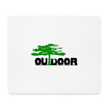 Outdoor Baum - Mousepad (Querformat) - Weiß - Vorne