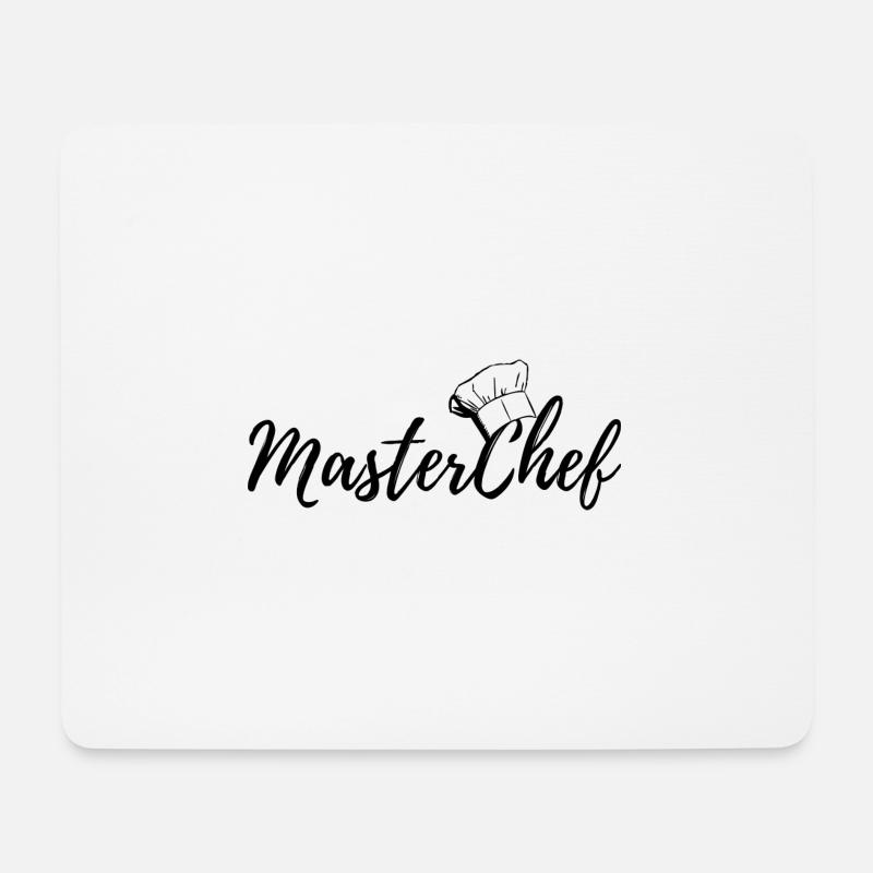 MasterChef kocht, die jeder will - Mousepad (Querformat) - Weiß