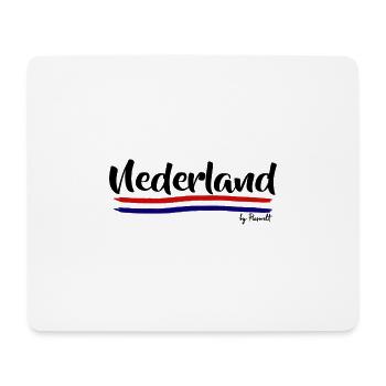 Nederland-Design Merchandise par Pioswelt - Tapis de souris (format paysage) - blanc - Devant