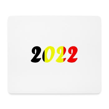 National team Belgium Football World Cup - Mouse Pad (horizontal) - white - Front
