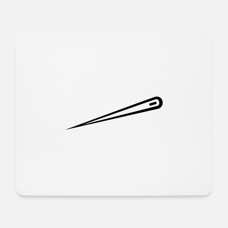 Embroider - Mouse Pad (horizontal) - white