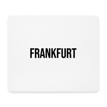 Frankfurt - Mousepad (Querformat) - Weiß - Vorne