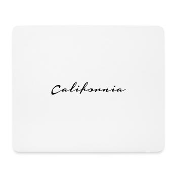 California - Mousepad (Querformat) - Weiß - Vorne