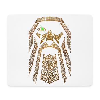 Viking - Tapis de souris (format paysage) - blanc - Devant