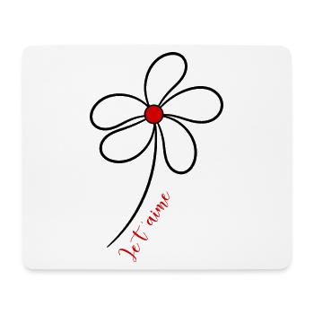 PAAR. ICH HABE GERADE GEHEIRATET. Junggesellinnenabschied. VALENTINSTAG. MARIES - Mousepad (Querformat) - Weiß - Vorne