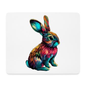 Rabbit - Mouse Pad (horizontal) - white - Front
