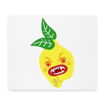 HALLOWEEN COSTUME LEMON - Mouse Pad (horizontal) - white - Front