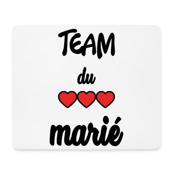 EVJF. MARIE. TEAM. TEAM MARIE. FUTURE MARIE - Tapis de souris (format paysage) - blanc - Devant